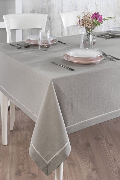 ÖDEL HOME Buldan Fabric Bias Tablecloth