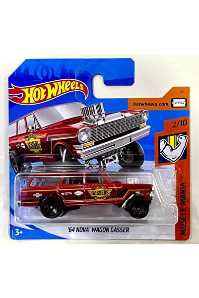 HOT WHEELS 64 Nova Wagon Gasser - 2020 Serisi - 1:64 Ölçek