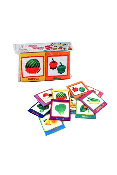 Birlik Oyuncak Birlik Toys Babycim Eğitici Yumuşak Soft Karlar Meyveler Ve Se...