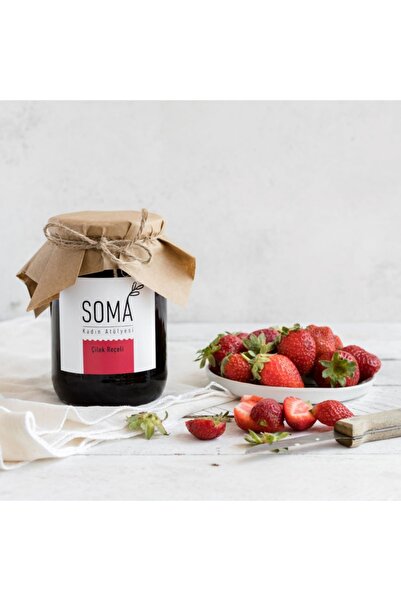 Soma Kadın Atölyesi Katkısız Ev Yapımı Çilek Reçeli 380 gr