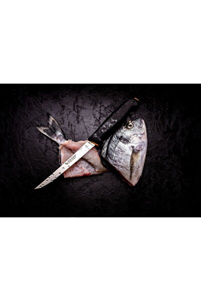 ATASAN Fileto Bıçağı Et Balık Sıyırma Platinium Serisi Kasap Mutfak Bıçağı Seti