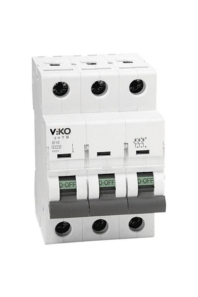 VİKO 3x25 cm Ampere Three Pole 3 Ka C Series Fuse