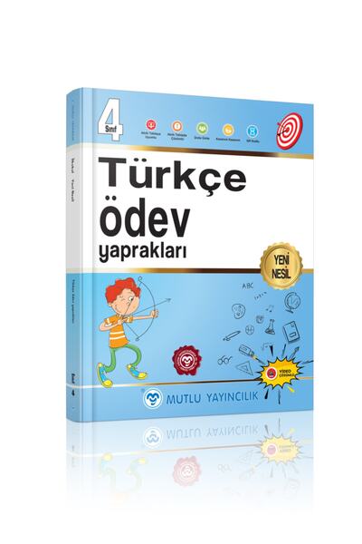 Mutlu Yayıncılık Mutlu 4.sınıf Türkçe Ödev Yaprakları