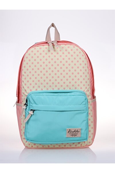 KAUKKO 3 Colors Sırt Çantası (dots) K1254