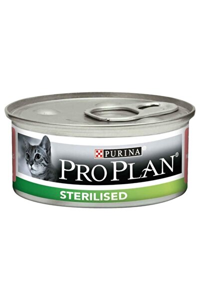 Pro Plan Pro Plan Sterilised Somonlu Kısırlaştırılmış Kedi Konserve Maması 85 Gr 24 Adet