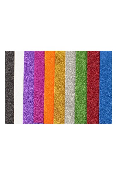 Bigpoint Simli Yapışkanlı Eva 35x50cm Karışık 10 Renk