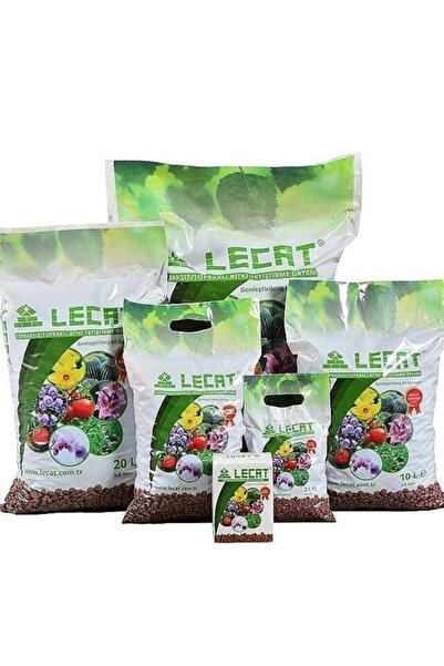 Asenya Kil Bilyesi 2 Lt 3-8 Mm Hidroponik Toprak Lecat Kil Bilyesi Hidrokültü...