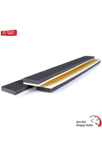 OKÇUKARDEŞLERYAPIMARKET Adhesive Under Door Tape Thermal Insulation Threshold Sponge 90 Cm (5 Pieces)