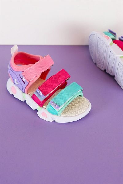 Vicco Girl's Gorbi Pink Sandals