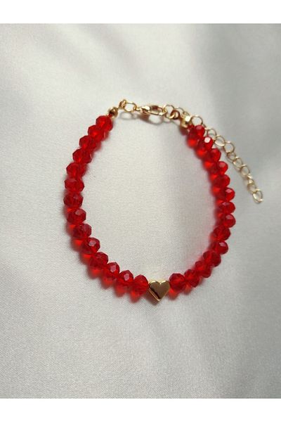 Nuvole Bianche Accessory Red Crystal Bead Bracelet