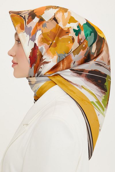 Armine Silk Scarf 8713D (Twill)