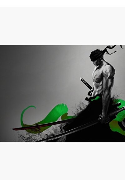 Universal Roronoa Zoro - Poster decorativ din lemn One Piece