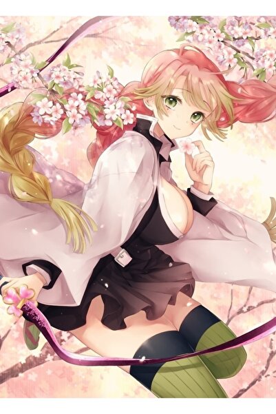 Universal Διακοσμητική ξύλινη αφίσα ζωγραφικής Mitsuri Kanroji