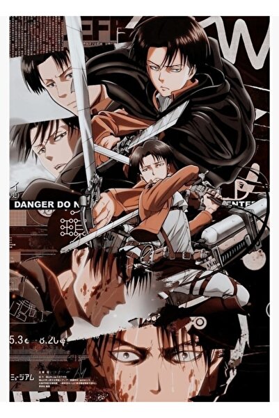 Universal Levi Ackerman Tablo Poster decorativ din lemn