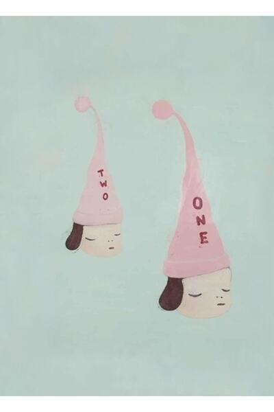 Universal Chisato Tanaka Poster decorativ din lemn cu pictură japoneză