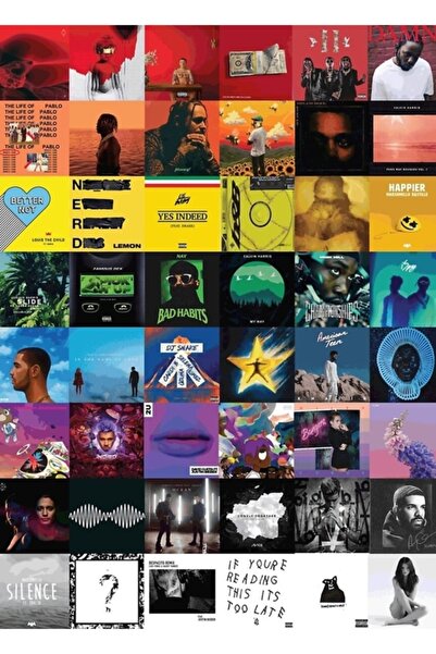 Universal Декоративен дървен плакат с музикален колаж