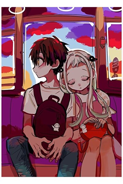 Universal Jibaku Shounen Hanako-kun — Tuvalete Bağlı Hanako-kun Tablo Ahşap P...