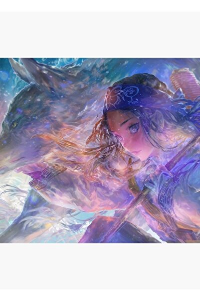 Universal Алтан Камуи Асирпа + Ретар Дървен Декоративен Плакат за Маса