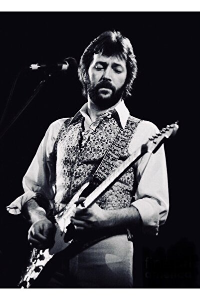 Universal Poster decorativ din lemn Clapton Tablo