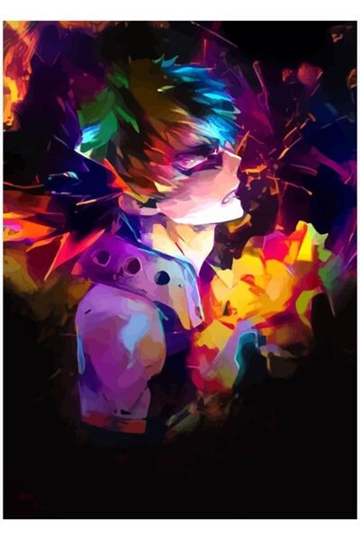 Universal Poster decorativ din lemn cu tablou Eroul Exploziei