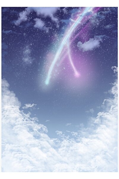 Universal Kimi No Na Wa - Sky (2.0) Ξύλινη Αφίσα Ζωγραφικής Διακοσμητική