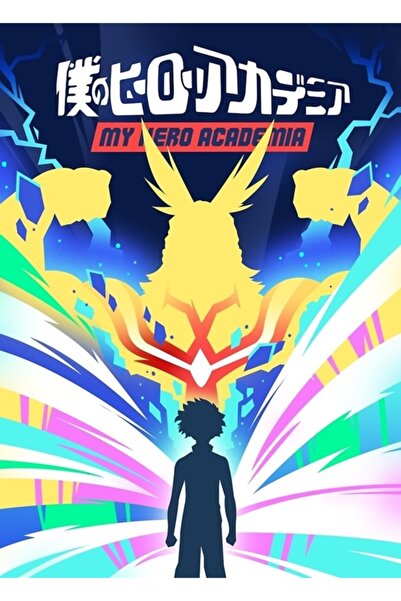 Universal My Hero Academia/boku No Hero Academia Poster decorativ din lemn