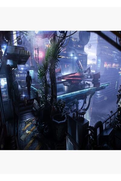 Universal Poster decorativ din lemn Cowboy Bebop 25 Tablo