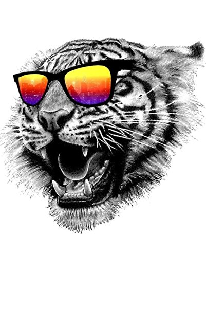 Universal Διακοσμητική Ξύλινη Αφίσα Ζωγραφικής "Kükreme Tablo "