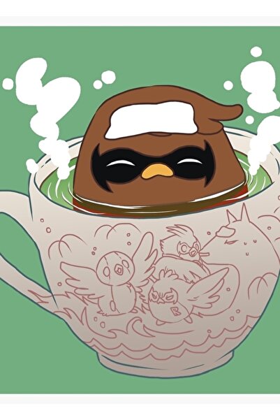 Universal Ελάτε, Ρόμπινς! - Ξύλινη διακοσμητική αφίσα με εικονογράφηση Nightwing