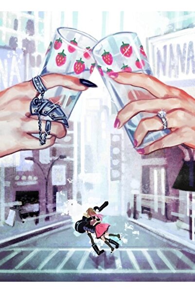 Universal Nana Anime Tablo Ahşap Poster Dekoratif