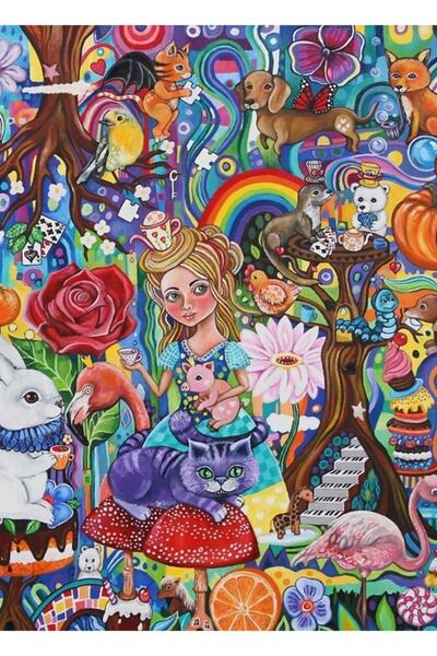 Universal Poster decorativ din lemn Wonder World