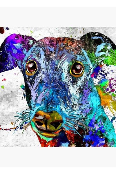 Universal Poster decorativ din lemn Greyhound Grunge