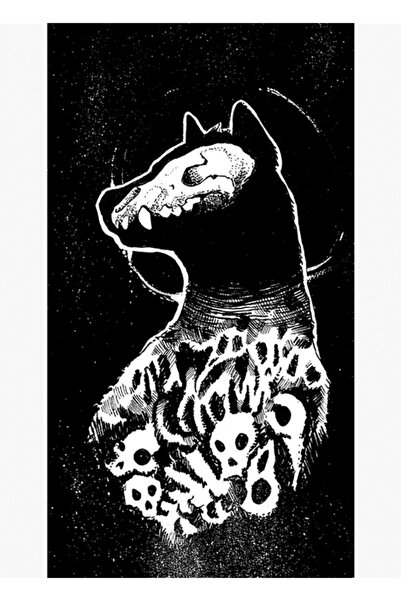 Universal Poster decorativ din lemn cu regina morții