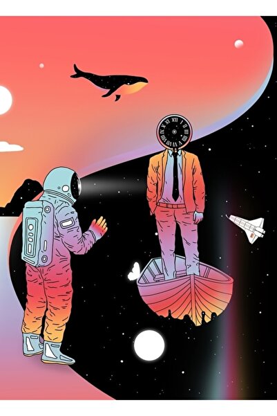 Universal Existența împreună 2 (O privire din trecut) Poster decorativ din lemn