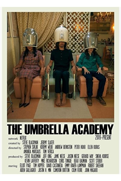 Universal The Umbrella Academy Alternative Poster Art Τηλεοπτική εκπομπή Μεγά...