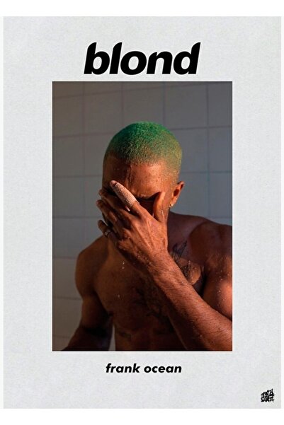 Universal Frank Ocean "sarışın" A3 Boyutunda Genişletilmiş Albüm Tablo Ahşap Poster Dekoratif