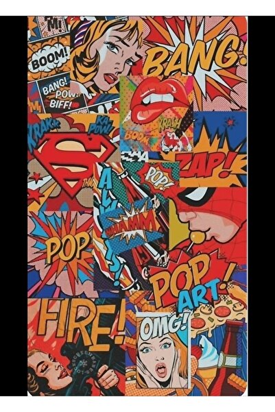 Universal Διακοσμητικά Ξύλινη Αφίσα Superhero Pop Art G2