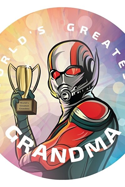 Universal Cea mai mare bunica din lume, tablou decorativ din lemn, afiș decor...