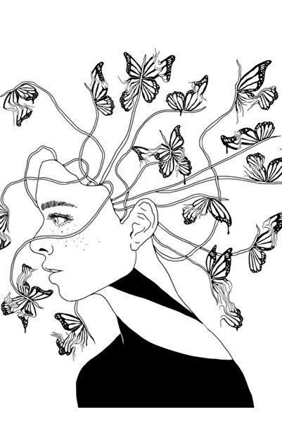 Universal Tablou cu capul umplut cu adevăruri rupte, poster decorativ din lemn