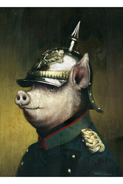 Universal Pigglehaube Ξύλινη Διακοσμητική Αφίσα Τέχνης