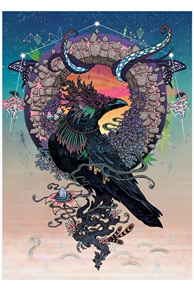 Universal Διακοσμητική Ξύλινη Αφίσα Oracle Tablo