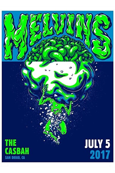 Universal Poster decorativ din lemn Melvins