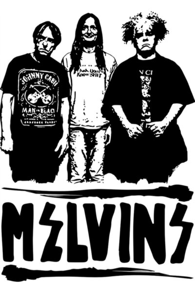 Universal Poster decorativ din lemn Melvins Group Painting
