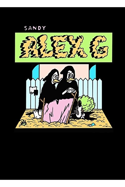 Universal (sandy) Alex G Dead Logo Slika Drveni Poster Dekorativni