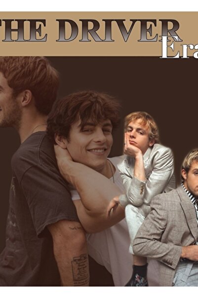 Universal Poster decorativ din lemn cu tablou  "Epoca șoferului "