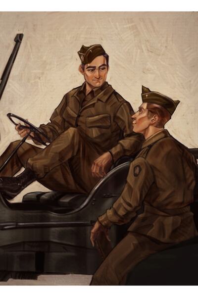 Universal Poster decorativ din lemn Nixon & Winters