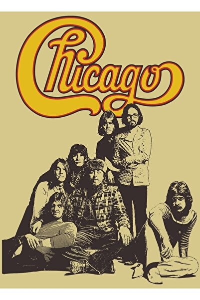 Universal Διακοσμητική ξύλινη αφίσα Σικάγο