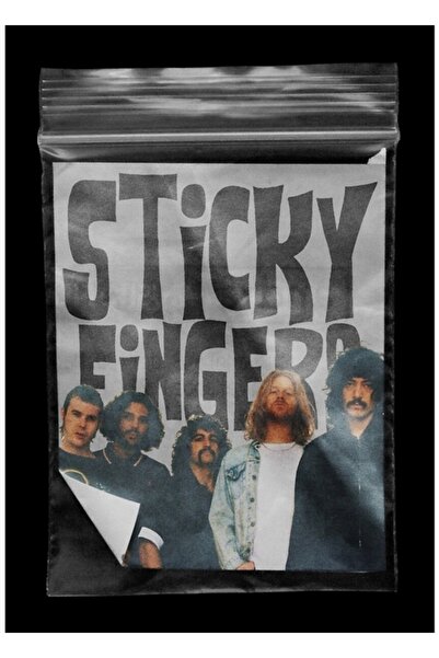 Universal Poster decorativ din lemn cu degete lipicioase