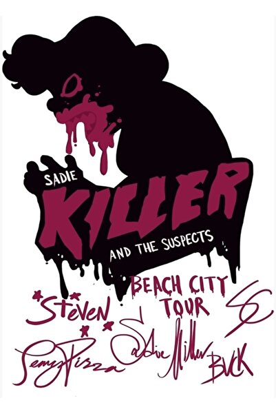 Universal S.killer And The Suspects Версия 2 Декоративен дървен плакат-картина