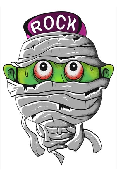 Universal Poster decorativ din lemn Mumya Punks Tablo